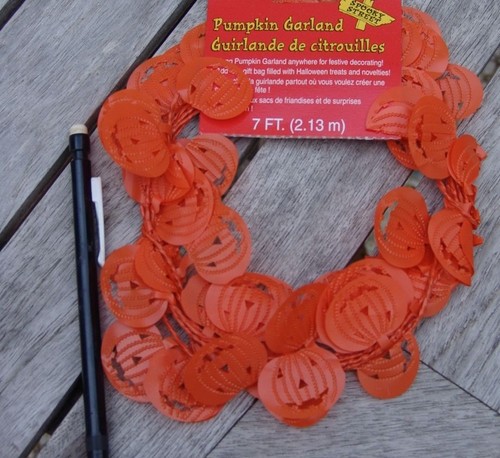 Guirlande citrouille - guirlande,