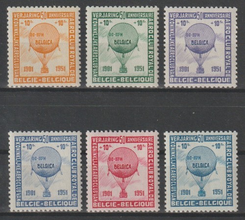 Belgium erinnophilie 1951 - belgium,