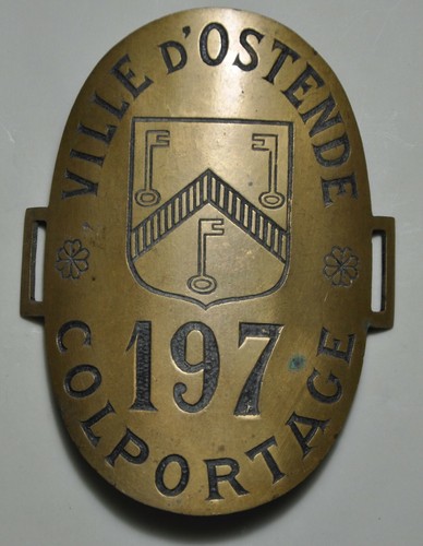 Plaque métier ostende - métier,