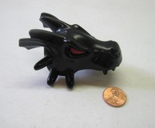 Lego Duplo Black Dragon Head Big Pirate Ship Replacement 7880 Vintage Part