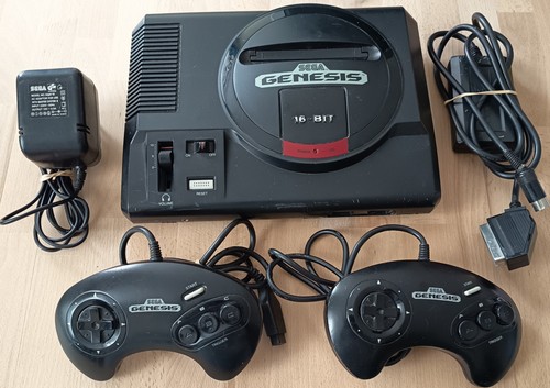Console sega genesis câbles - console,
