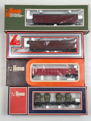 Lima lot 4 wagons - lima,