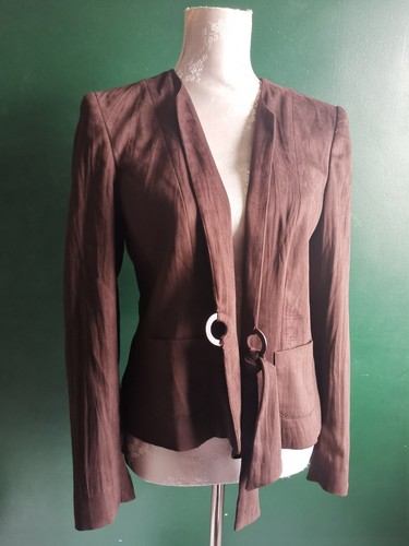 Veste courte effet daim - , un