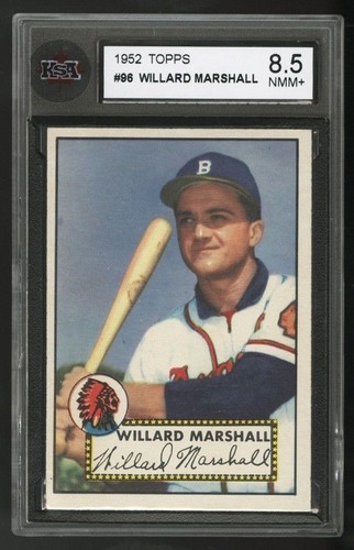 1952 topps baseball 96 - 1952,