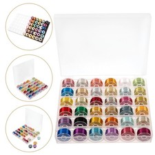  Fil Pour Machine À Coudre Broder Kit Couture Bricolage Matériaux Broderie