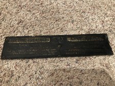 Metal Advertising Panel For Electric Shocker Machine - Unknown Machine