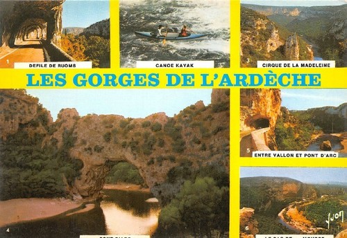 Gorges ardeche ruoms - l'ardeche,