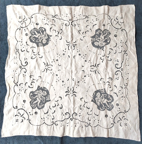 Broderie ancienne fil de - en,