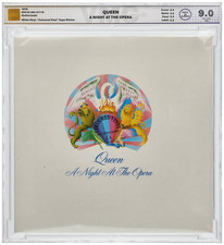 Queen A Night At The Opera 1978 RARE Coloured Vinyl Record Graded VMG 9.0 30568