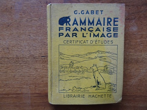 Scolaire ancien grammaire - :,