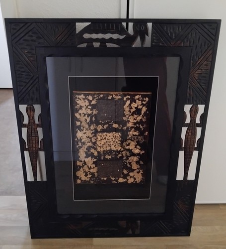 Tableau abstrait noir - , et