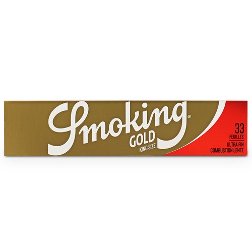 Feuilles slim smoking gold par - feuilles,
