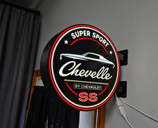Enseigne lumineuse chevelle - lumineuse,