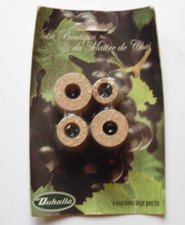 4 Bouchons liége percés