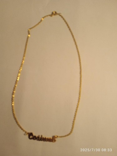 Collier avec prénom - avec,
