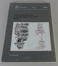 Workshop Manual Mercedes-Benz Automatic Transmission 722.7 A-Class W168 + Vaneo 1998