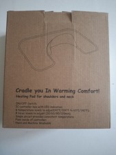 NEUF - Coussin chauffant électrique lavable, chauffe-cou, couverture...
