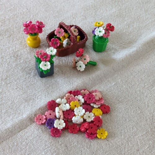Playmobil lot fleurs - ,