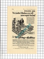 Vi-Spring Products Ltd London  - 1935 Small Advert