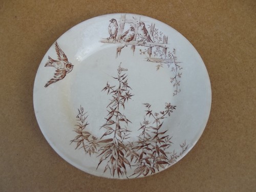 Assiette creuse faience - , gien