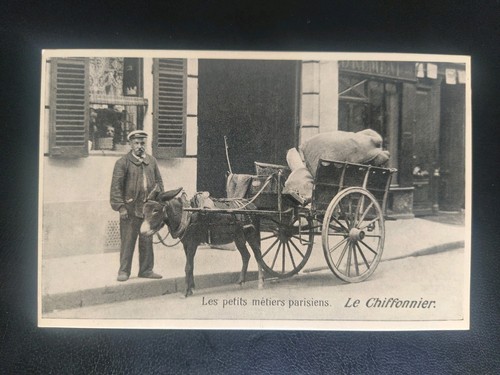 Carte postale paris calèche - paris,