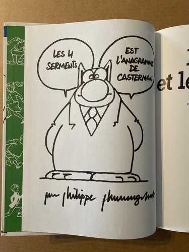 Philippe geluck dédicace - -,