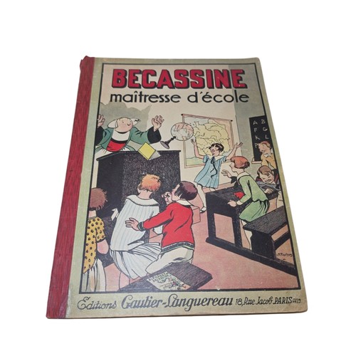 Becassine maitresse école - becassine,