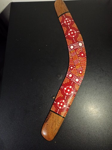 Boomerang vintage bois - boomerang,