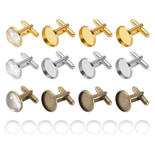 Kit boutons manchettes laiton - manchettes,