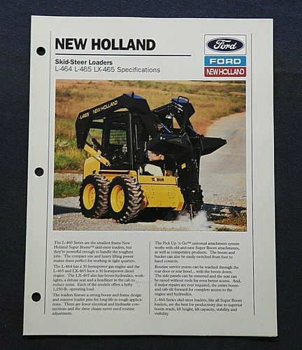 New holland l464 l465 - holland, lx465