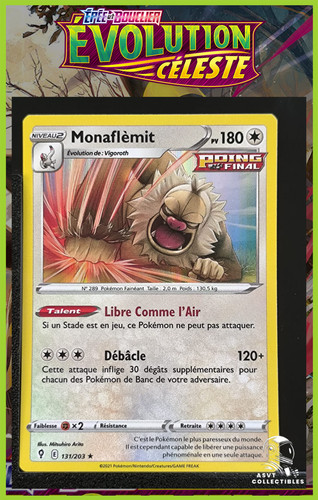 Carte pokémon monaflèmit - pokémon,