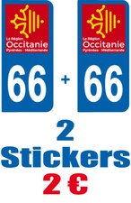 2-STICKERS-PLAQUE-AUTO-IMMATRI