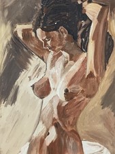 Tableau ancien huile sur toile