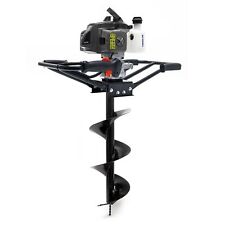 Tarière thermique Set 63,3ccm 3CV Foret 250mm Utilisation 2 Personnes Perceuse