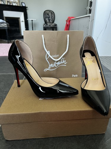 Escarpin louboutin kate noir - escarpin,