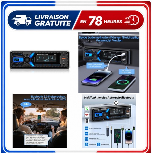 Wistrue autoradio bluetooth - wistrue,