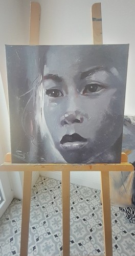 Tableau peinture huile sur - tableau,