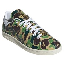 Adidas Originals X Bape Baskets Stan Smith Pour Hommes Vert Camouflage