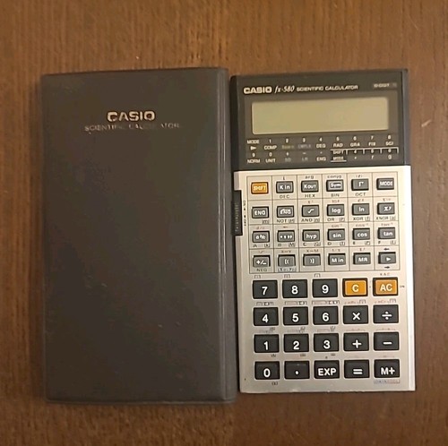 Calculatrice casio 580 - calculatrice,