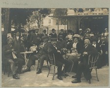 Terrasse d'un café à