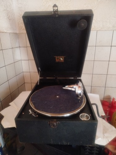 Gramophone phonographe voix - gramophone, la