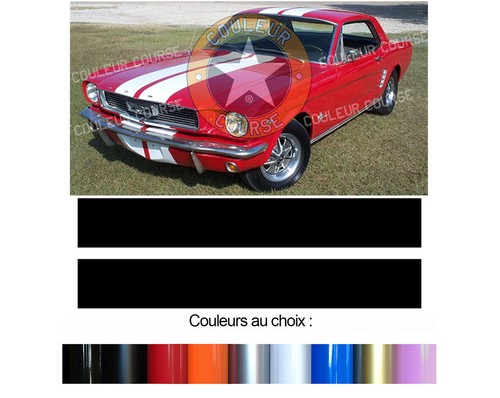 Bandes toit capot - capot, ford