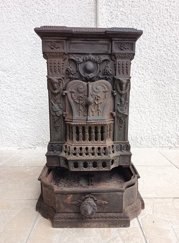 Ancien poêle bois ou - poêle,