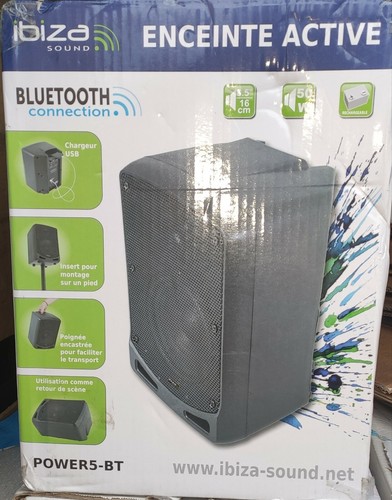 Ibiza power 5bt enceinte - ibiza,