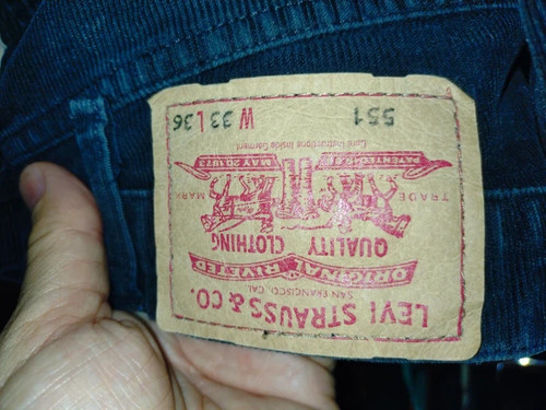 Levis noir 551 - 33, 36