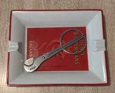 Beautiful Davidoff Cigar Cutter Chisel Lot + Cigar Cutter Ashtray