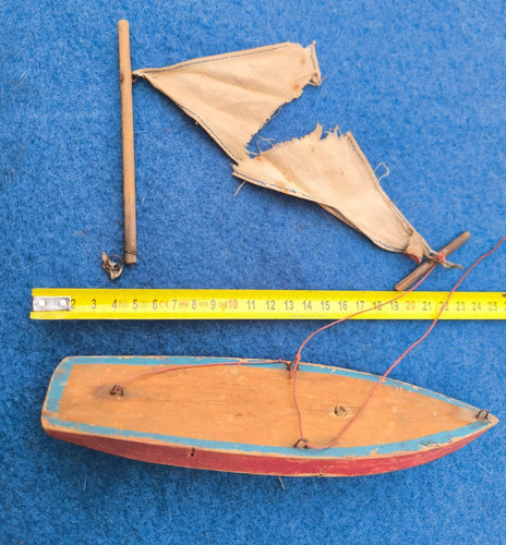 Jouet artisanal bois voilier - jouet,