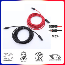 Câbles Solaires 4-6mm² Rouge