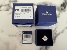 Bague femme fille swarovski neuve taille 52 Coffret D’origine
