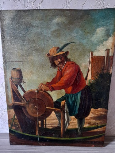Peinture ème huile - peinture, /